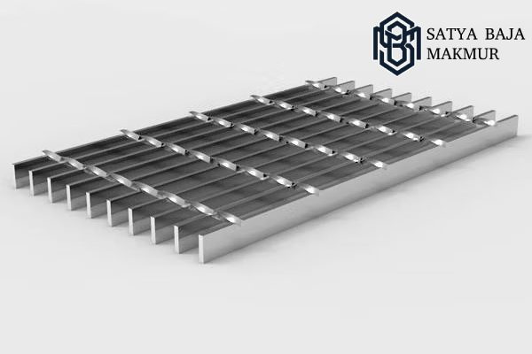 custom grating Open End (Plat terbuka)